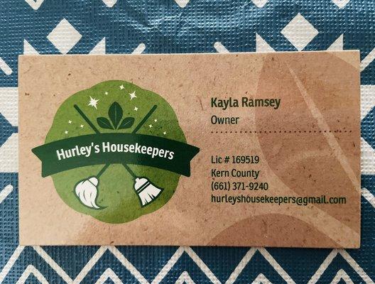 Hurleys Housekeepers