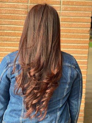 Janelle did an amazing job on my hair! Love it!