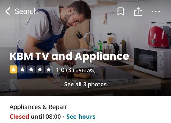 KBM TV and Appliance