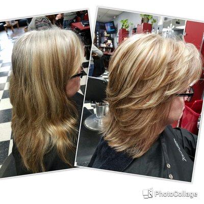 Makeover
Highlight/lowlights