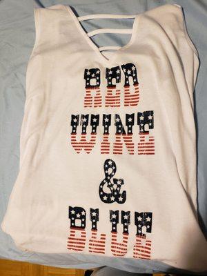 Found my Basic Independance Day shirt