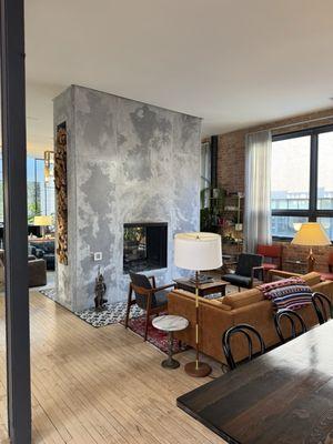 Upstairs Hangout area