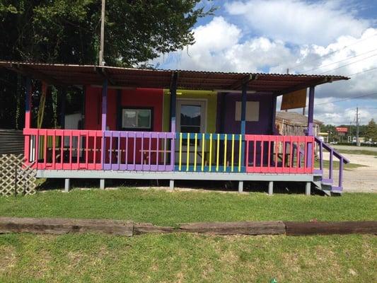 View of THAT's that ICE building facing Dunbar Street