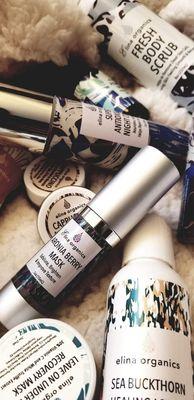 Elina Organic products. Products with results that are clean and safe for the whole body.
Made in Michigan