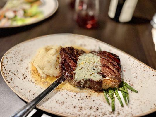 Local Steak - not recommended, very tough and not juicy