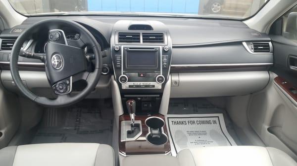 2014 Camry interior