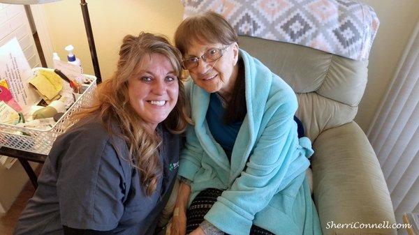 My mom LOVED her Brookdale Hospice Team!