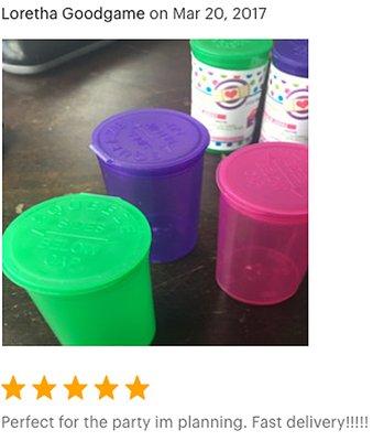 Plastic Colorful Pill Bottles