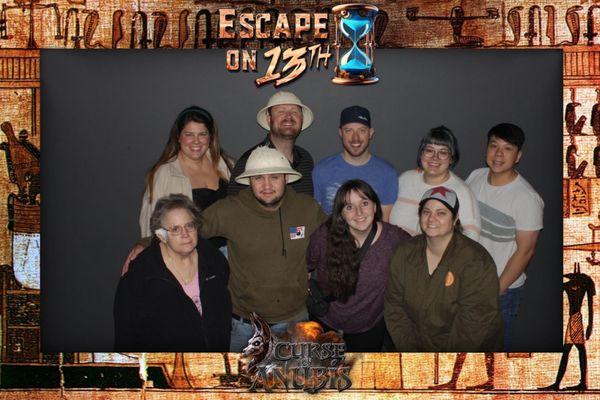 Free group photo at the end.