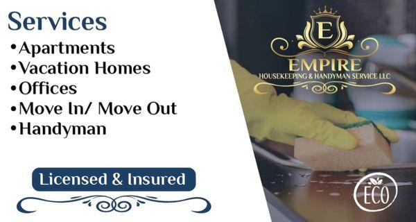 Empire Housekeeping & Handyman Services