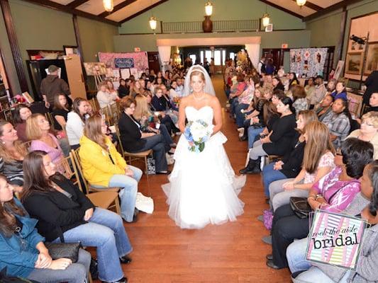 Bridal Fashion Shows at every show!
