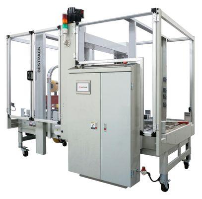 The BestPack™ CSF is a Fully Automatic Random Carton Sealer that uses 1 servo motor on the folding section for precision & accuracy.