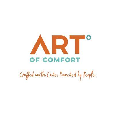 Our new name and logo for Art of Comfort!