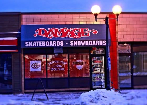 Damage Board Shop