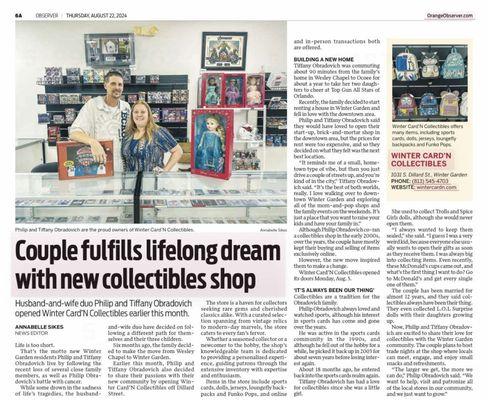 Winter Card'N Collectibles