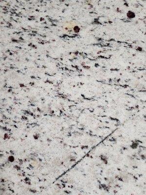 Yellow spots/black line