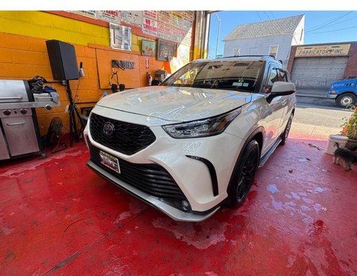 Repair body damage and paint