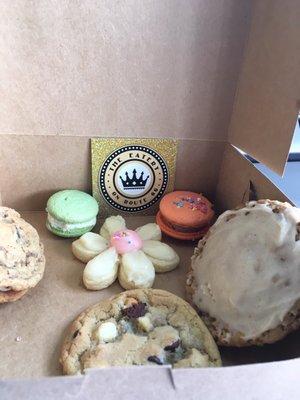 Wish I had a pretty platter to put these on but we are traveling