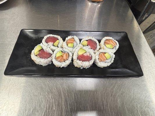 Tuna,Salmon With Vocado