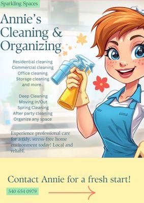 Annie’s Cleaning & Organizing