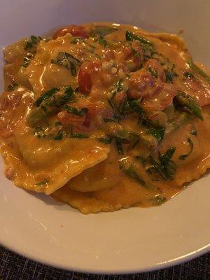 Lobster ravioli