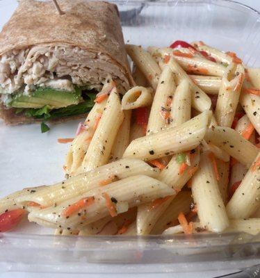 Half half combo plus iced tea - approx $8.50