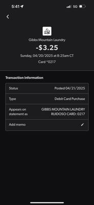 Becker's Mountain Laundry