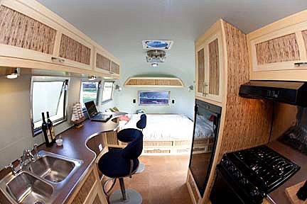 Vintage Airstream Interior Restoration, Eco Friendly