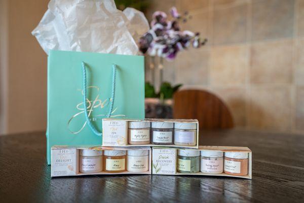 Your glow doesn't have to end here.
Shop your spa favorites before you leave!