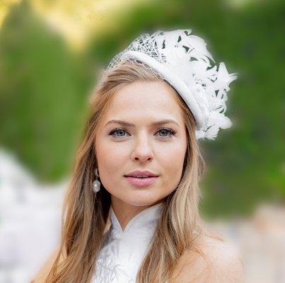 Custom Bridal hats and fascinators,  Designed to perfectly compliment you, your dress, your event,