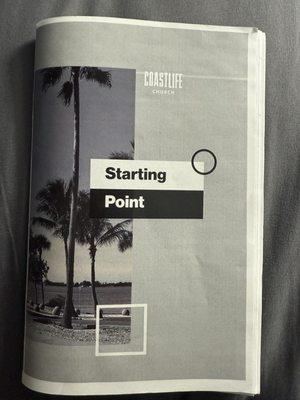 Starting point information