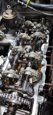 new head on 22re engine