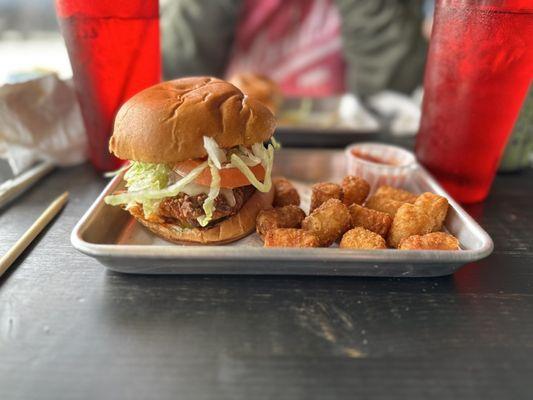 Hot Chicken Sandwich