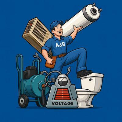 A & B Plumbing-Heating-Electrical