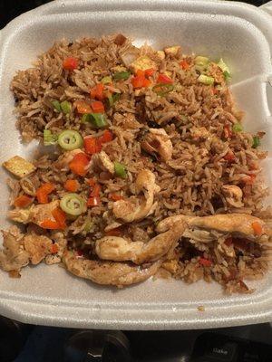 Chaufa de Pollo (chicken)