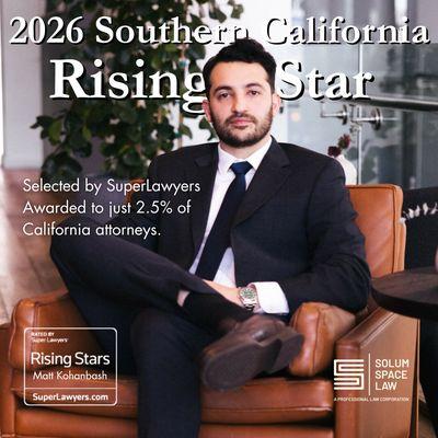 2026 Super Lawyers Rising Stars