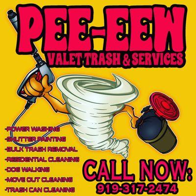 PEE-EEW Valet Trash & Services