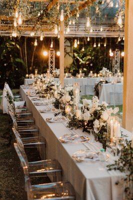 Weddings decor and mother's day reception
