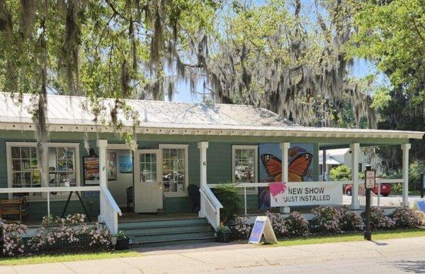 You'll find us on the corner of Calhoun and Church Streets in the historic section of Old Town Bluffton in S Carolina