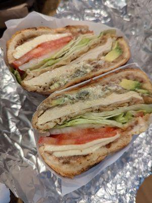 Torta de pollo milanesa