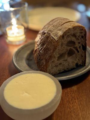 Sourdough and butter