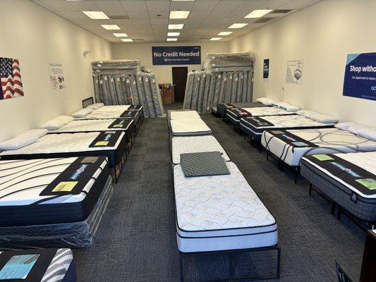 Showroom layout 5/2024
Try before you buy...come and check out the inventory.