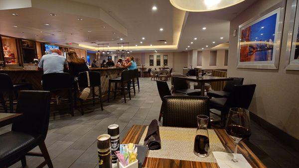 Your only dining option here!