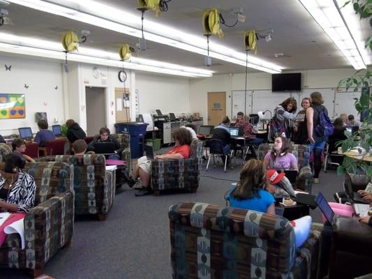 Achieve Online Student Lounge and workroom