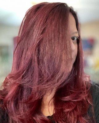 My fancy bouncy hair! Vivian rocks!!