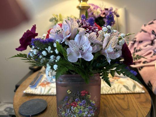 This is an example of an arrangement they made for me!