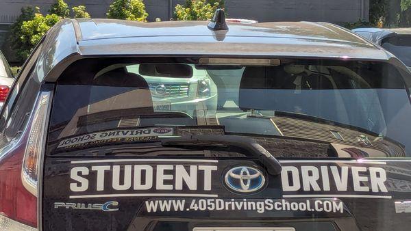 405 Driving School Vehicle