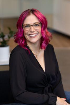 She styled my hair for my headshot photoshoot.