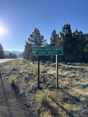 Devils Gate Summit