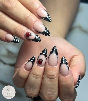 Your nails are your best accessory!  Keep them looking amazing. Come see us this week, appointments available!